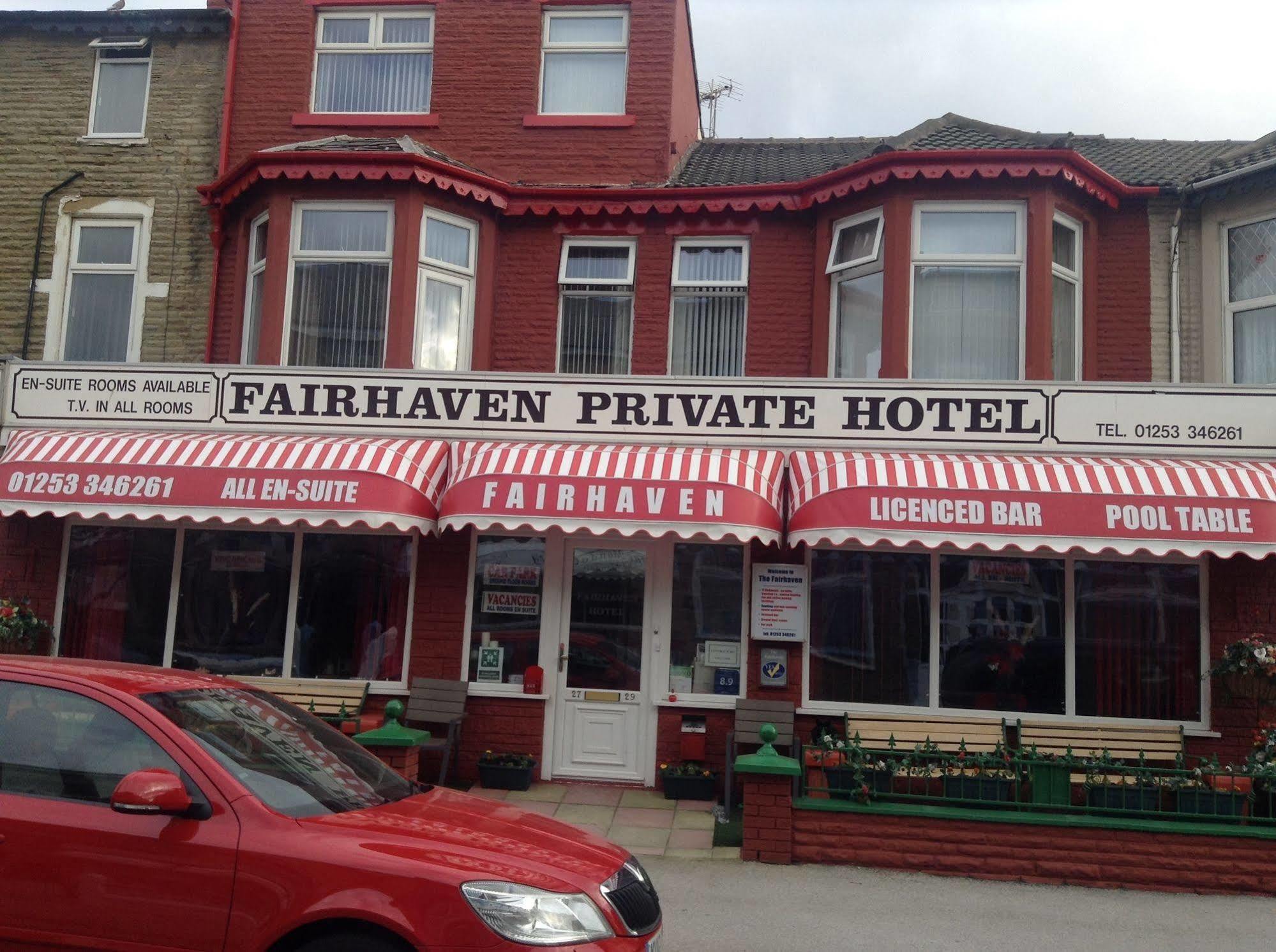 Fairhaven Hotel On Woodfield Road Blackpool Ngoại thất bức ảnh